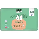Muumi Moomin Baby koko 4, 7-14 kg 38kpl teippivaippa