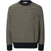 Selected Neulepaita 'SLMDarrell' kerma / yönsininen / tummanruskea