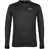 Salewa Puez Melange Dry L/S Tee Tekninen paita Miehet koko XL väri musta
