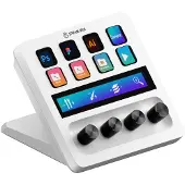 Elgato Stream Deck + -hallintapaneeli, valkoinen