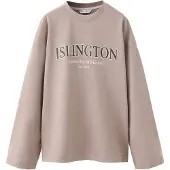 Mango KIDS Paita 'A2WICK' beige / valkoinen