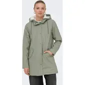 ONLY Onlsally Padded Raincoat Otw Noos - Khaki green - XL
