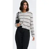 JDY Jdychloe L/S Cardigan Knt Noos - Grey - M