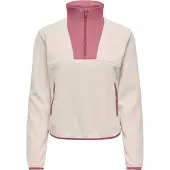 Only Play Onpbeth Hn Hz Ls Fleece Pullover - Cream - XL