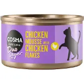 Cosma 24x70g DUO Layer tonnikalamousse sardiinipalojen kera