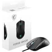 MSI Forge GM320 Gaming Maus, Black, USB (S12-0402420-HH9)