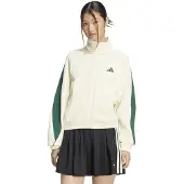 Adidas Treenitakki 'Stadium' kerma / tummanvihreä