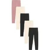 Cool Club Leggingsit vaaleabeige / vanha roosa / musta