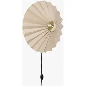 Hubsch Seinävalaisin Pliss, Beige