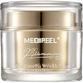 Medi-Peel MEDIPEEL+ Golden Camellia Wrinkle Cream ryppyjä ehkäisevä voide kosteuttava vaikutus 50 g