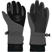 TROLLKIDS Kids Trolltunga Glove - Grey - 4.5;7-8Y