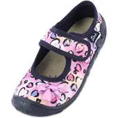 Beck Ballerina 'Viola' vaaleansininen / pastellinkeltainen / lila / musta