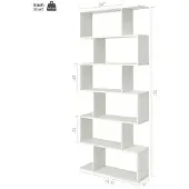 ProMotion Pystyrakenteinen hylly 80x23x191cm, valkoinen