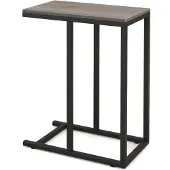 ProMotion Sivupöytä 45,5x25,5x64cm, musta/harmaa väri