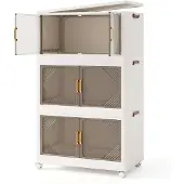 ProMotion Kirjahylly 65x39x109cm, valkoinen/ruskea