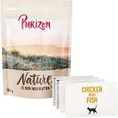 Purizon 2x2 kg Cat Kana & Kala - Daily 65% UUSI kuivaruoka kissoille