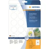 Herma Special 5066 -irrotettavat tulostustarrat, 24-osainen, 40 mm