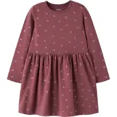 Name it Nmfvivian Ls Dress - Brown - 116