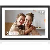 Sandstrom Frameo 10,1" IPS FHD Wi-Fi -digitaalinen valokuvakehys (musta)