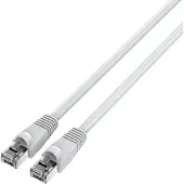 Sandstrom Cat8 Ethernet-kaapeli 5 m (valkoinen)