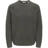 Only & Sons Neulepaita 'ONSDALE' tummanharmaa