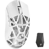 WLMouse Beast X Max, langaton pelihiiri, 30 000 DPI, valkoinen