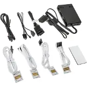 Lian Li UNI HUB SL-INF Controller, RGB/tuuletin -kontrolleri, L-Connect 3, valkoinen/musta