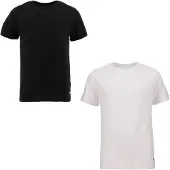 Levi's Lhb 2 Kpl:n T-paita-pakkaus Black/White Black/White-10-12 Y Musta 10-12 vuotta Pojat, Tytöt