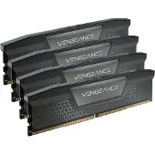 Corsair 128GB (4 x 32GB) Vengeance, DDR5 5600MHz, CL40, 1.25V, musta/harmaa