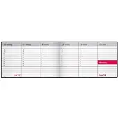 Mayland Mini bordkalender sort vinyl 2027