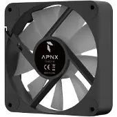 APNX FP1-Q 120 PWM ARGB, 120mm PWM-laitetuuletin, musta