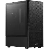 ADATA XPG VALOR MESH -miditornikotelo ikkunalla, musta