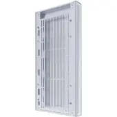Lian Li B4 mATX Vertical AeroDeck, ikkunallinen, puusomisteinen kotelon paneeli, valkoinen/pyökkipuu