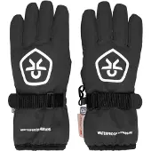 Color Kids Gloves - Waterproof - Black - 12-14Y