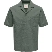Only & Sons Onseye Resort Seers 0009 Shirt Noos - Green - L