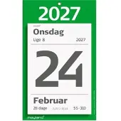 Mayland Kæmpeafrivningskalender m/bagsidetekst 2027