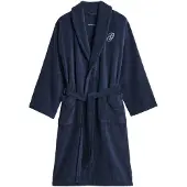 Gant Embroidery Robe - Navy - M