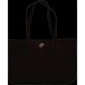 Gant Suede Tote Bag - Black - ONE SIZE