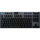 Logitech Speltangentbord - trådlöst - - G915 TKL X - Switch linjär - AZERTY - Svart