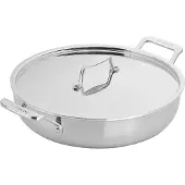 Scanpan Fusion 5 tarjoilupannu kannella Ruostumaton teräs, Ø28 cm