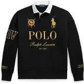 Ralph Lauren Collegepaita tummankeltainen / musta / valkoinen