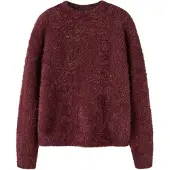 Name it Nkfohami Ls Knit - Burgundy - 146-152