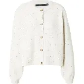 Vero Moda Neuletakki 'VMETTA' meleerattu beige