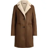 Ralph Lauren Välikausitakki kerma / ruskea