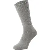 Ralph Lauren Cotton-Blend Crew Socks - Grey - ONE SIZE
