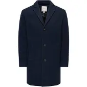 Only & Sons Onsrunne Wool Coat Otw Vd - Navy - L