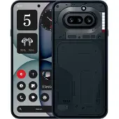 Nothing Tech 4a, 17,2 cm (6.78"), 8 GB, 128 GB, 50 MP, Android 16.0, Musta