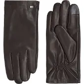 Tommy Hilfiger Essential Flag Leather Gloves - Black - S/M