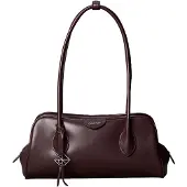Calvin Klein Emblem Trio Shoulder Bag - Brown - ONE SIZE