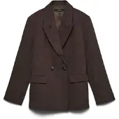 Vero Moda Bleiseri 'VMBestie' tummanruskea